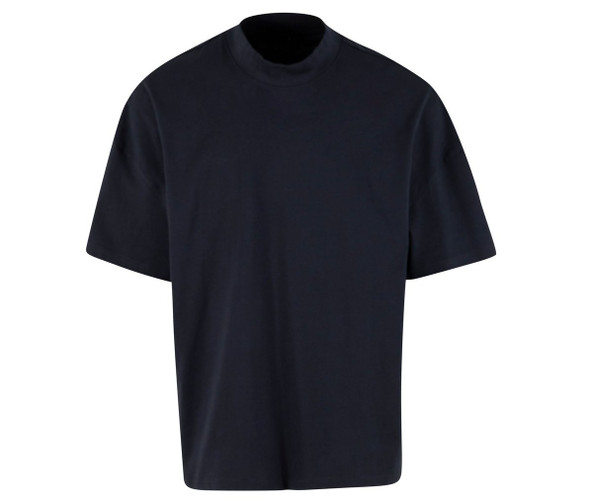 BUILD YOUR BRAND BY230 - OVERSIZED MOCK NECK TEE