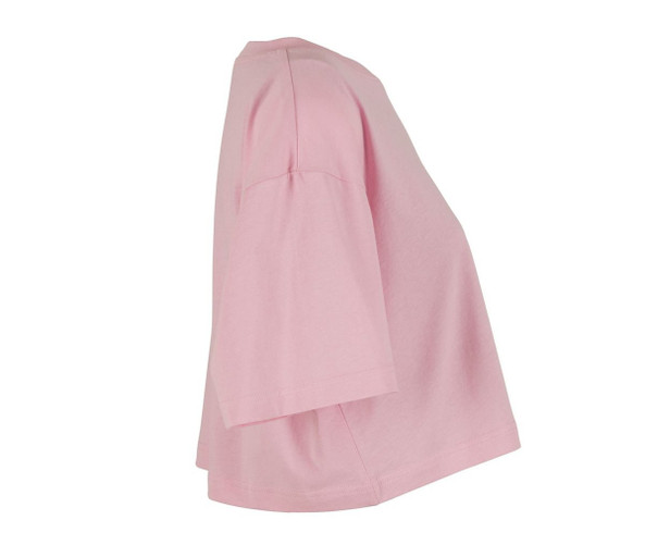 BUILD YOUR BRAND BY264 - LADIES SHORT OVERSIZED TEE