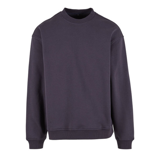 Build Your Brand BY409 - Weites Sweatshirt mit Rundhalsausschnitt