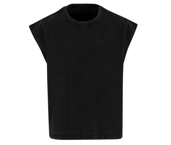 Build Your Brand BY436 - Vintage ärmelloses T-Shirt