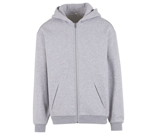 BUILD YOUR BRAND BY443 - Sweat capuche zippé ample
