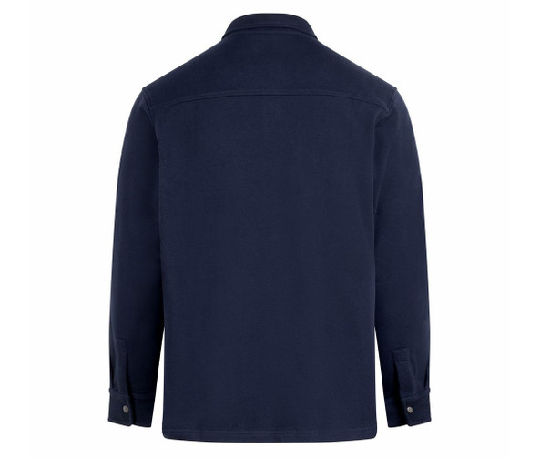 FRONT ROW FR056 - Piqué knit overshirt