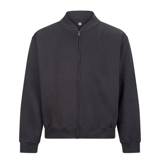 AWDIS JH124 - Heavyweight bomber-style sweatshirt