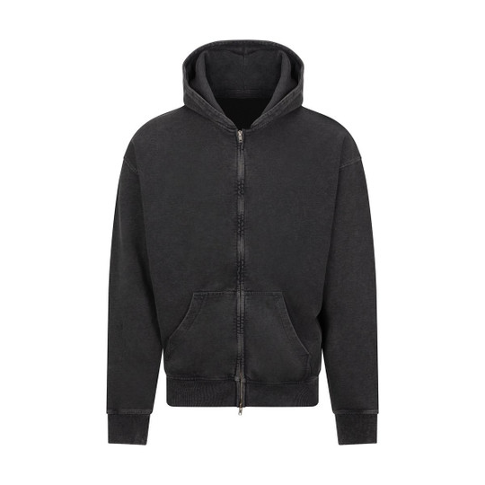 AWDIS JH185 - Vasket effekt zip hoodie