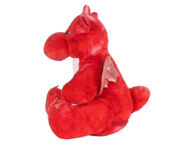 MUMBLES MM585 - Peluche dragon rouge