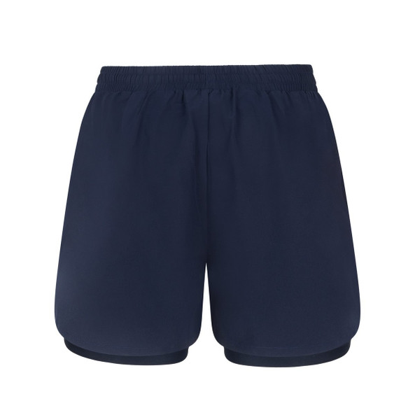 TOMBO TL616 - LADIES DOUBLE LAYER SPORTS SHORT