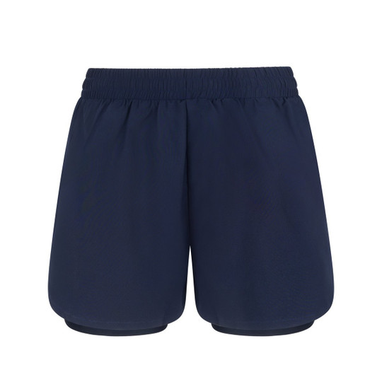 TOMBO TL616 - LADIES DOUBLE LAYER SPORTS SHORT