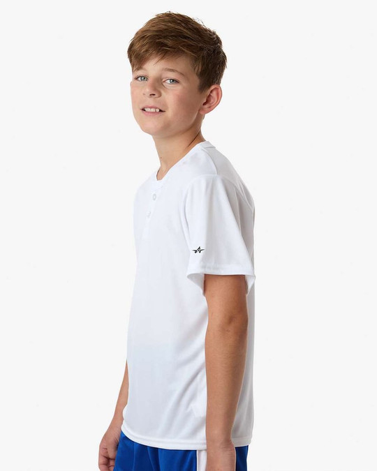 Alleson Athletic 2930 - Youth B-Core Placket Jersey