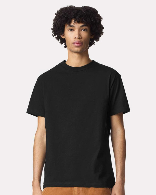 American Apparel 1301GD - Camiseta de Algodón de Peso Pesado Teñida en Prenda