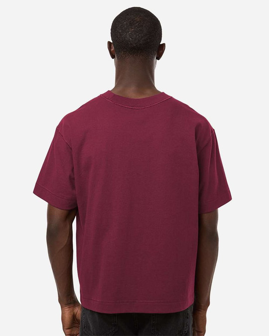 American Apparel 13ML0 - Camiseta Unisex de Algodón Pesado de Longitud Media