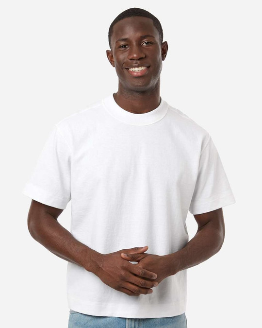 American Apparel 13ML0 - Unisex Heavyweight Cotton Mid-Length Tee