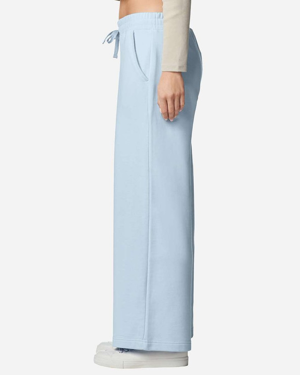 American Apparel FTP00 - Pantalones de pierna ancha de felpa francesa para mujer