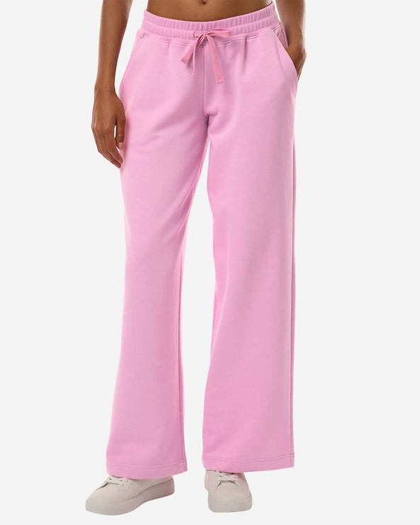 American Apparel FTP00 - Pantalones de pierna ancha de felpa francesa para mujer