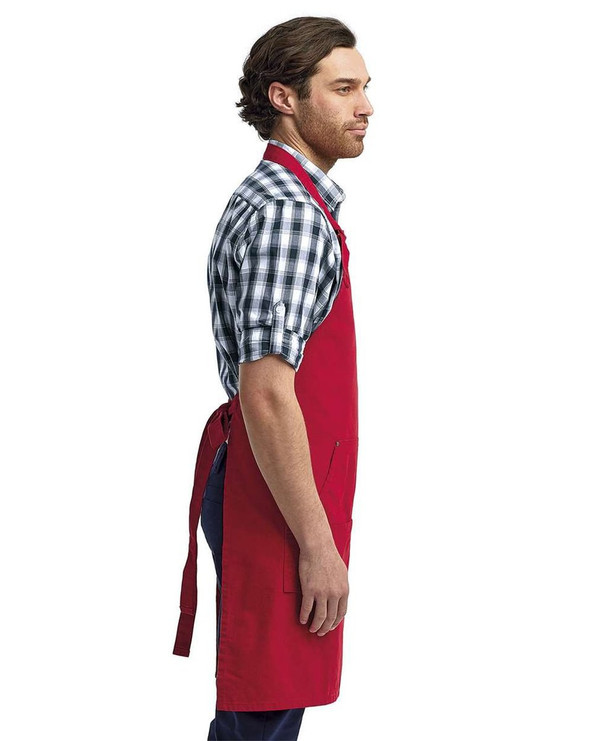 Artisan Collection by Reprime RP137 - Unisex "Calibre" Heavy Cotton Canvas Pocket Apron