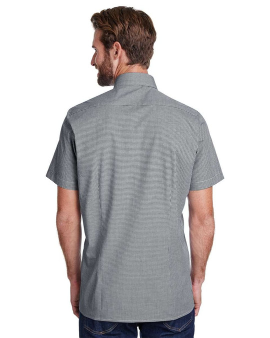 Artisan Collection by Reprime RP221 - Men's Microcheck Gingham Cotton Shirt