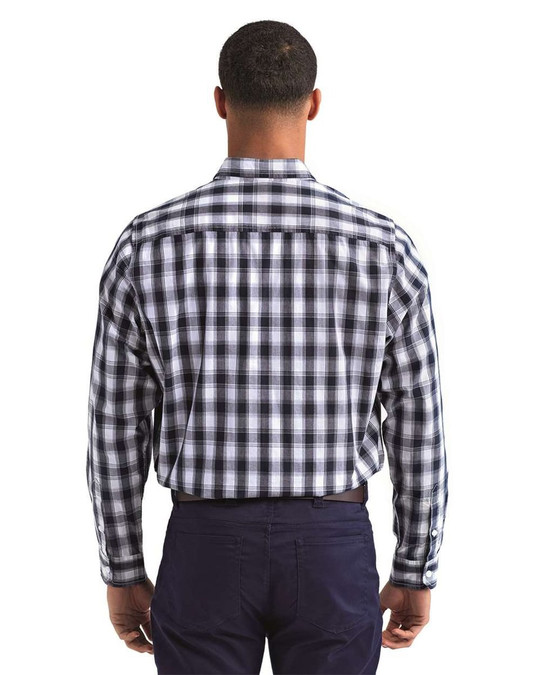 Artisan Collection by Reprime RP250 - Men's Mulligan Check Cotton Shirt