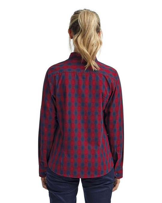 Artisan Collection by Reprime RP350 - Women's Mulligan Check Cotton Dress Shirt