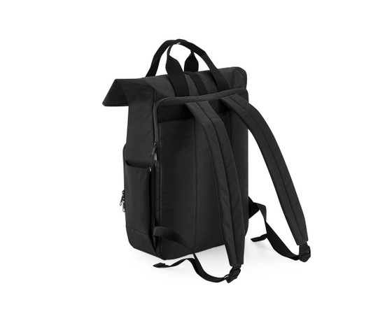 Bag Base BG118L - GERECYCLED TWIN HANDLE ROLL-TOP LAPTOP RUGZAK