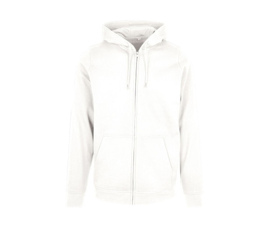 BUILD YOUR BRAND BYB008 - BASIC ZIP HOODY