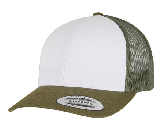 Flexfit 6606CF - Cappellino trucker americano retrò