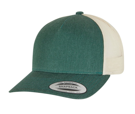 FLEXFIT F6506T - 5-PANEL RETRO TRUCKER 2-TONE CAP