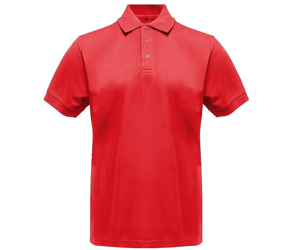 BLACK&MATCH BM100 - Contrasting button poloshirt