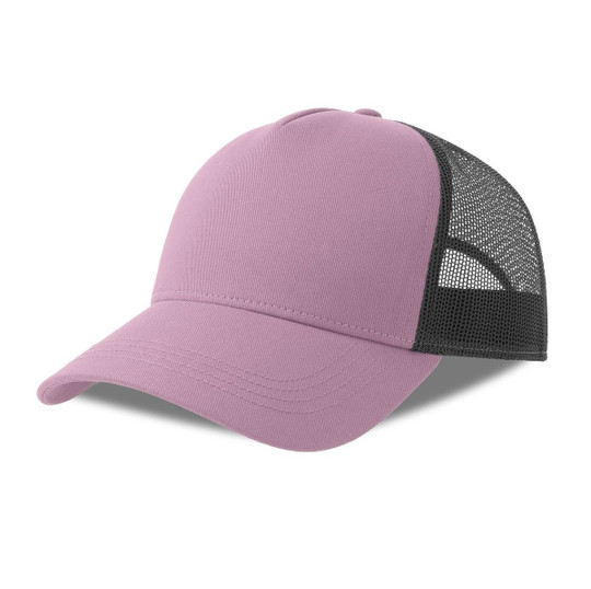 ATLANTIS HEADWEAR AT228 - 5-panel cotton trucker-style cap
