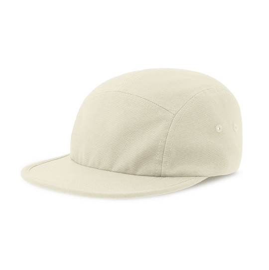 ATLANTIS AT316 - 5-panel flat brim cap with washed-out effect