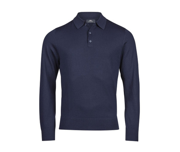 TEE JAYS TJ6002 - Vlněné polo s dlouhým rukávem