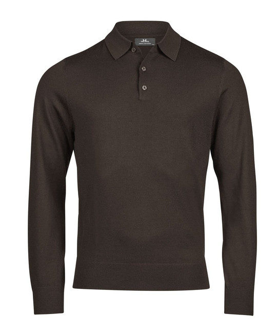 TEE JAYS TJ6002 - Long-sleeved wool polo
