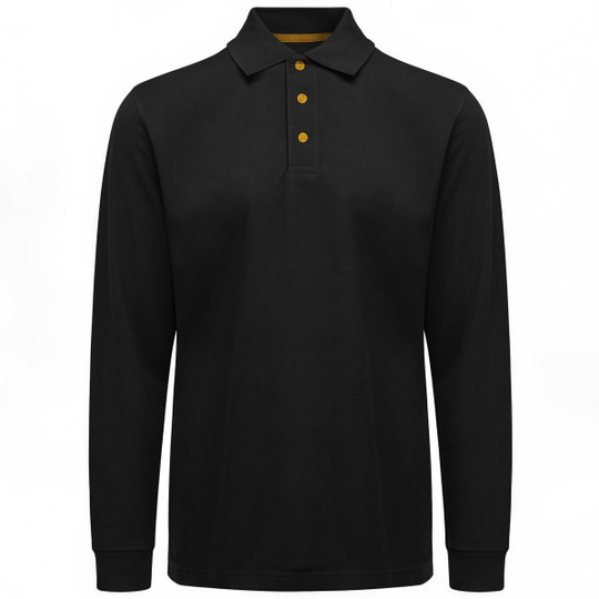 PEN DUICK BM105 - Langarm-Poloshirt für Herren