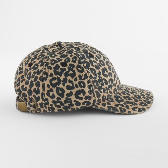 BEECHFIELD BF110 - LEOPARD PRINT 6 PANEL CAP
