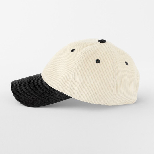 BEECHFIELD BF690 - CONTRAST PEAK CORDUROY CAP