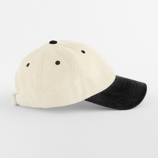 BEECHFIELD BF690 - CONTRAST PEAK CORDUROY CAP
