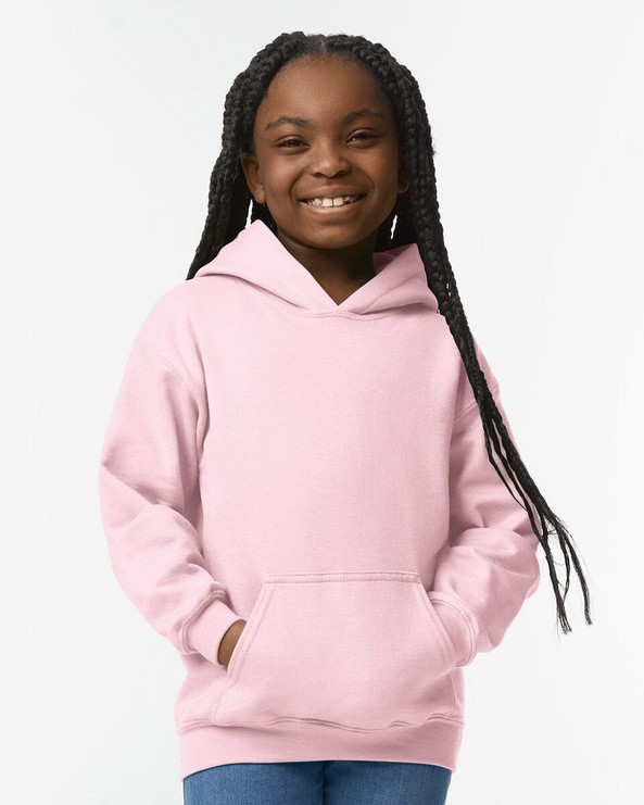 Gildan 18500B - YOUTH HOODED SWEATSHIRT 8 oz.