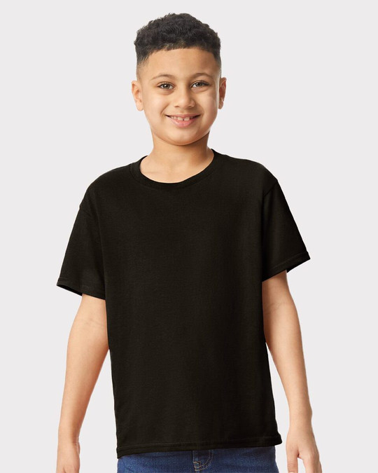 Gildan 5000B - T-SHIRT DE COTON POUR ENFANTS 8.8 oz