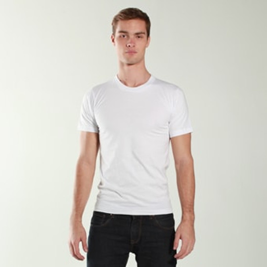 American Apparel  2001  Unisex Fine Jersey Short-Sleeve T-Shirt