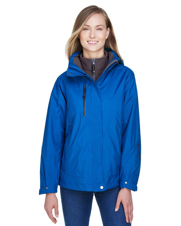 Ash City North End 78178 - Caprice Ladies' 3-In-1 Jacket With Soft Shell Liner 