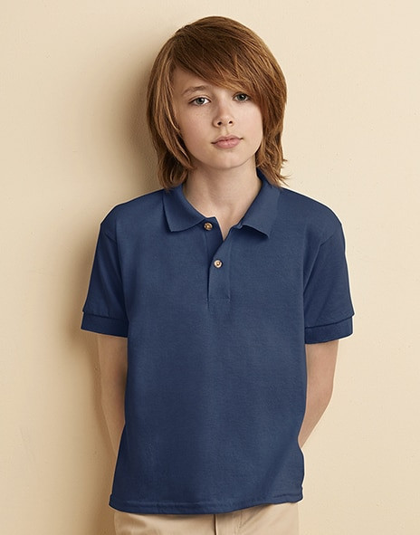 Gildan 8800B - Kids` DryBlend® Jersey Polo