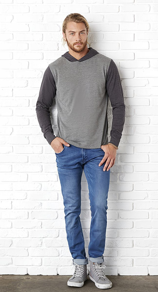 Bella+Canvas B3512 - Molleton A Capuchon En Jersey Unisexe