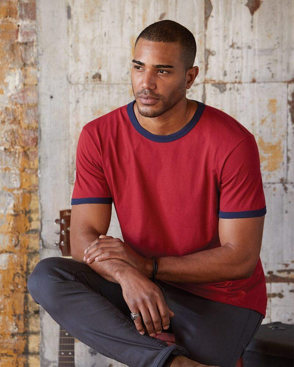 Anvil 988 - Lightweight Ringer Tee