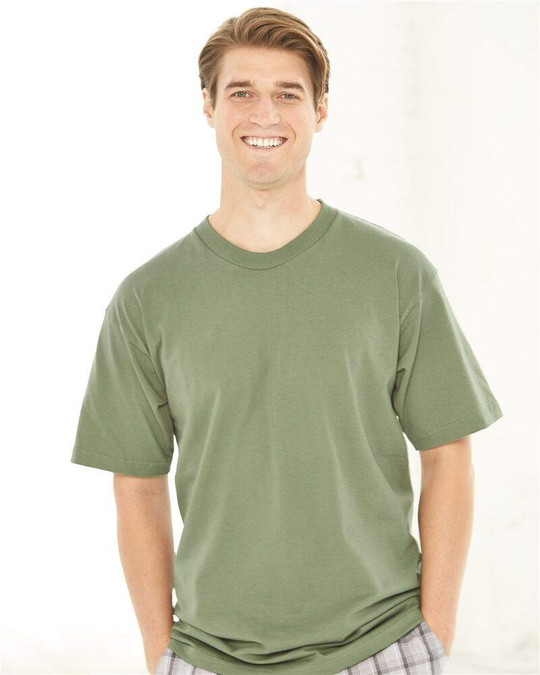 Bayside 5100 - Camiseta de Manga Corta Hecha en USA
