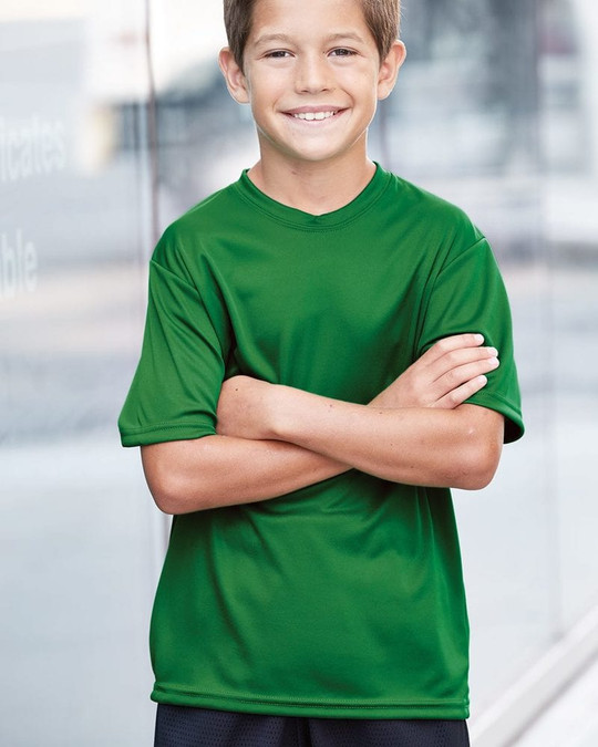 C2 Sport 5200 - T-shirt de performance à manches courtes pour jeunes