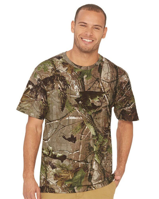 Code V 3980 - Camiseta de manga corta con camuflaje Realtree®