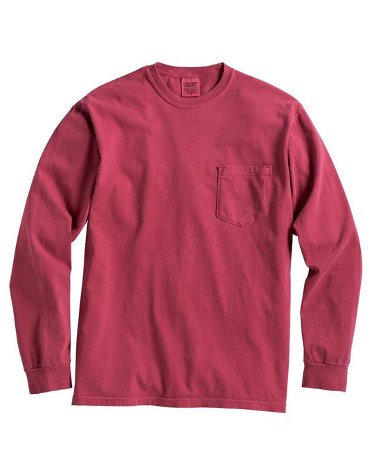 Comfort Colors 4410 - Remera de manga larga con bolsillo