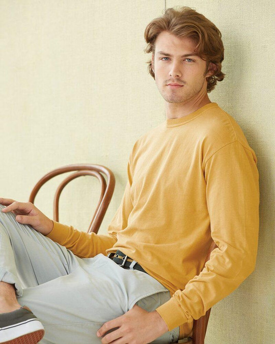 Comfort Colors 6014 - T-shirt à manches longues en coton Ringspun 6,1 onces