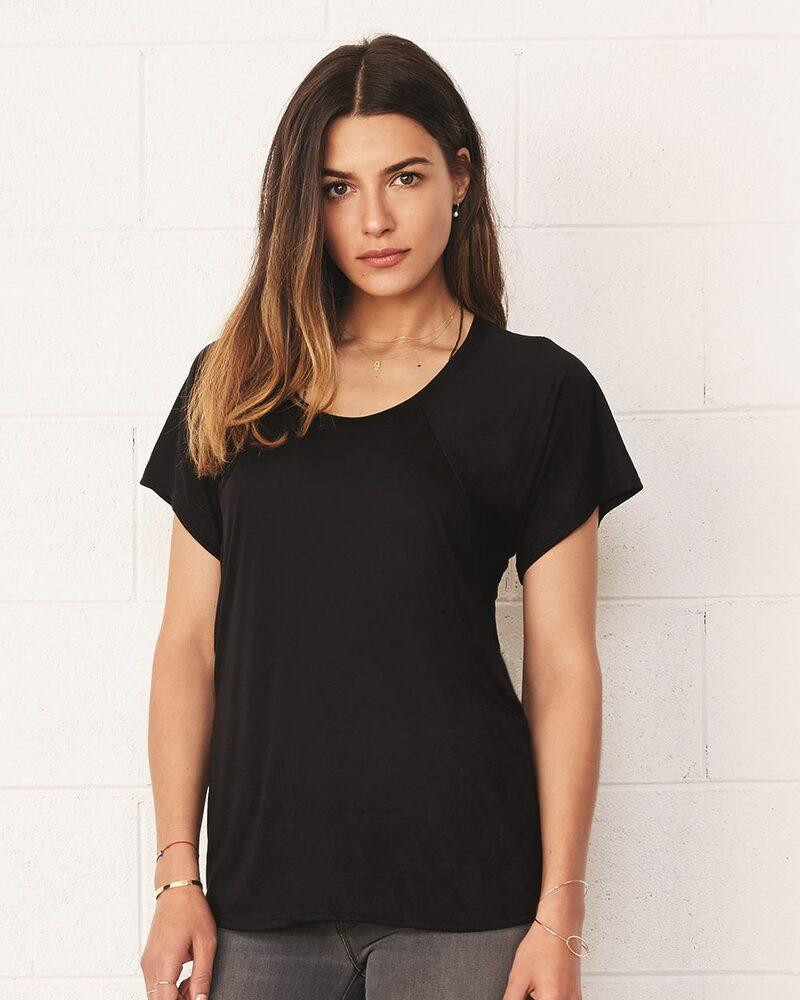 Bella+Canvas 8801 - Ladies' Flowy Raglan T-Shirt