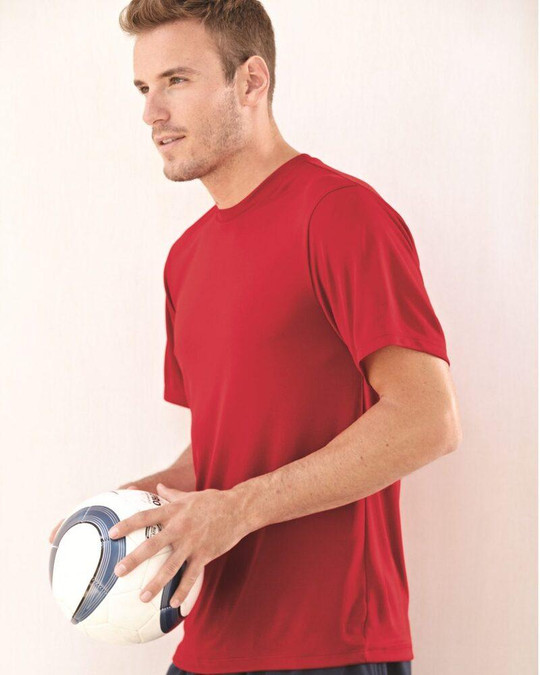 Hanes 4820 - Camiseta de Manga Corta de Rendimiento Cool Dri®