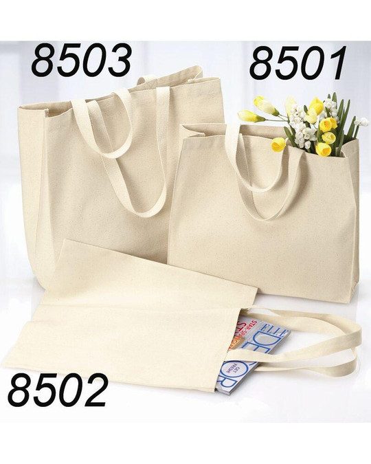 Liberty Bags 8503 - Bolsa de lona de algodón de 12 onzas