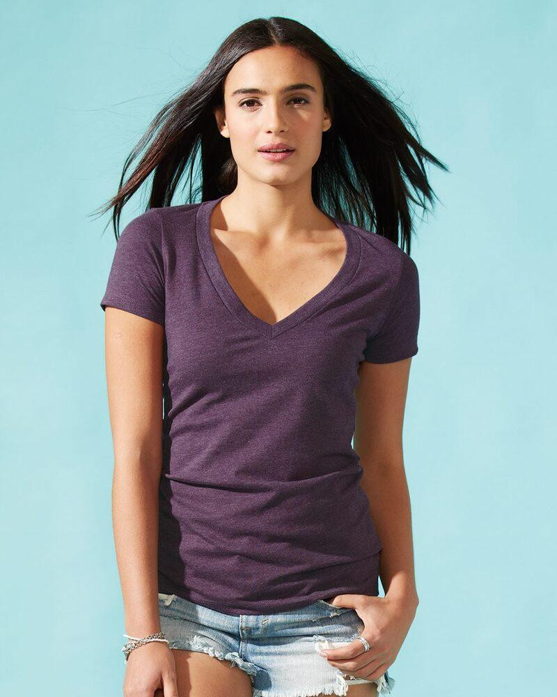 Next Level 6640 - Ladies' CVC Deep V